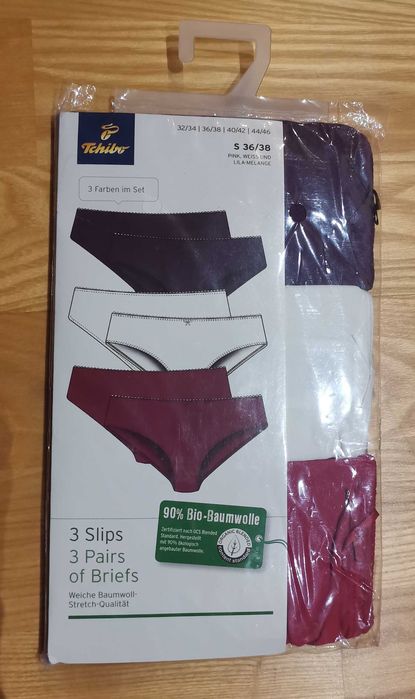 Majtki damskie figi Tchibo 36/38