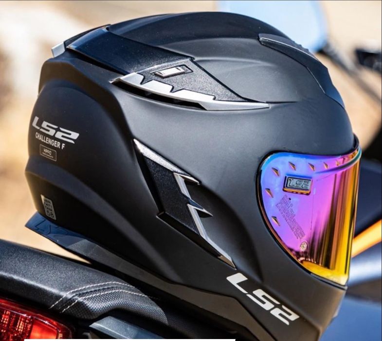 Capacete NOVO LS2 Challenger Carbon/Kevlar.Desconto+EXTRAS.Tam L-XL