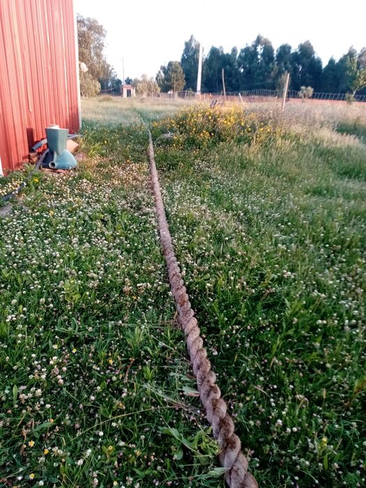 Cordas (cabos marítimos).Para fazer picadeiros