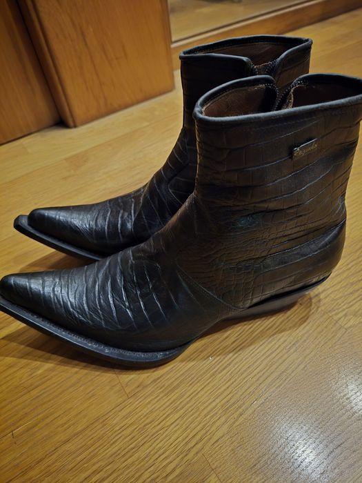 Botas Couro Cowboy