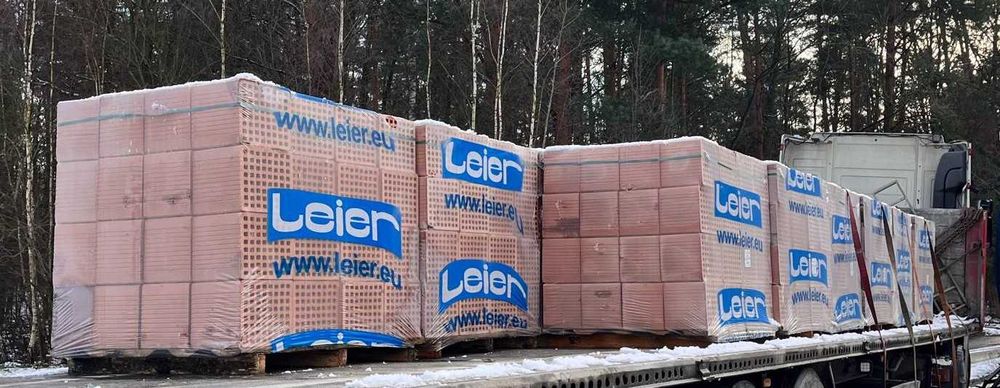 Cegła Pustak TERM 25 P+W LEIER