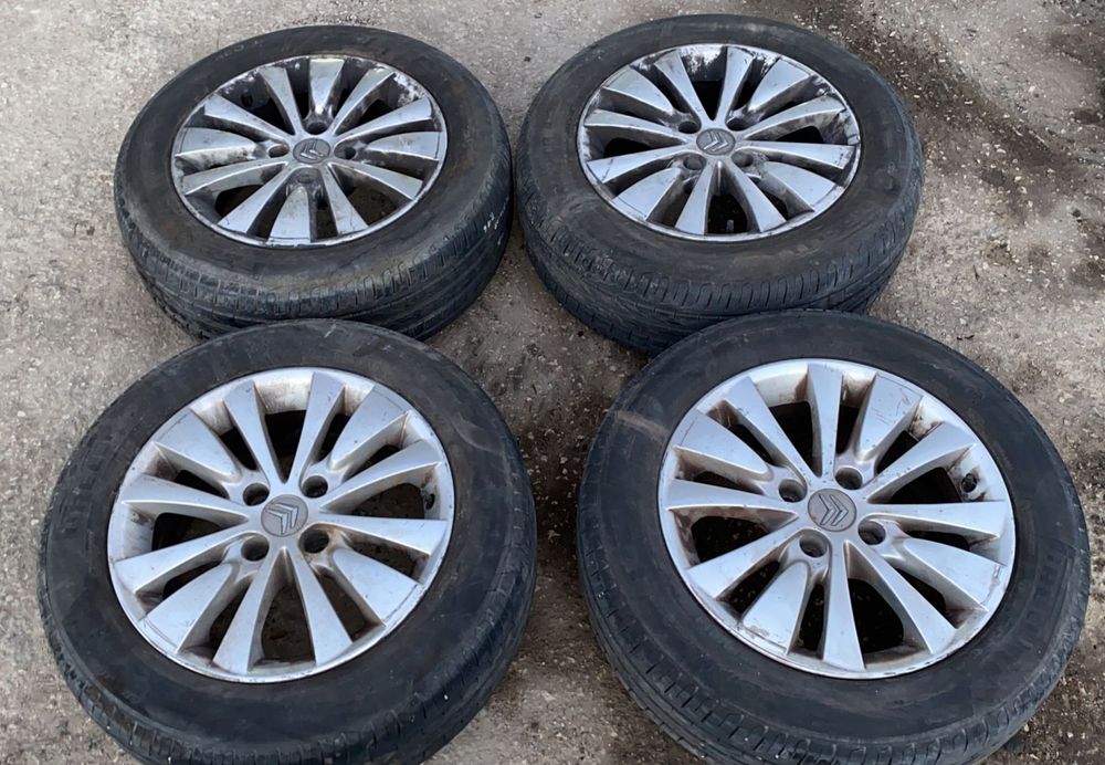 Jantes Citroen C4 Grande Picasso R16 Com Pneus 215/55 Furação 4X108