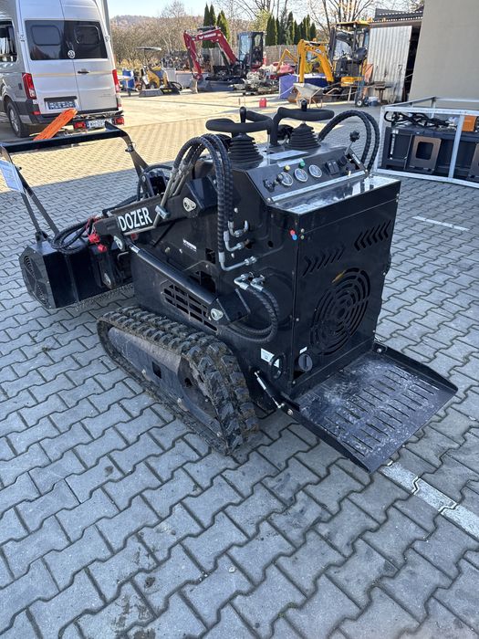 Mulczer lesny karczownik + nosnik narzedzi 24HP gasienicowy