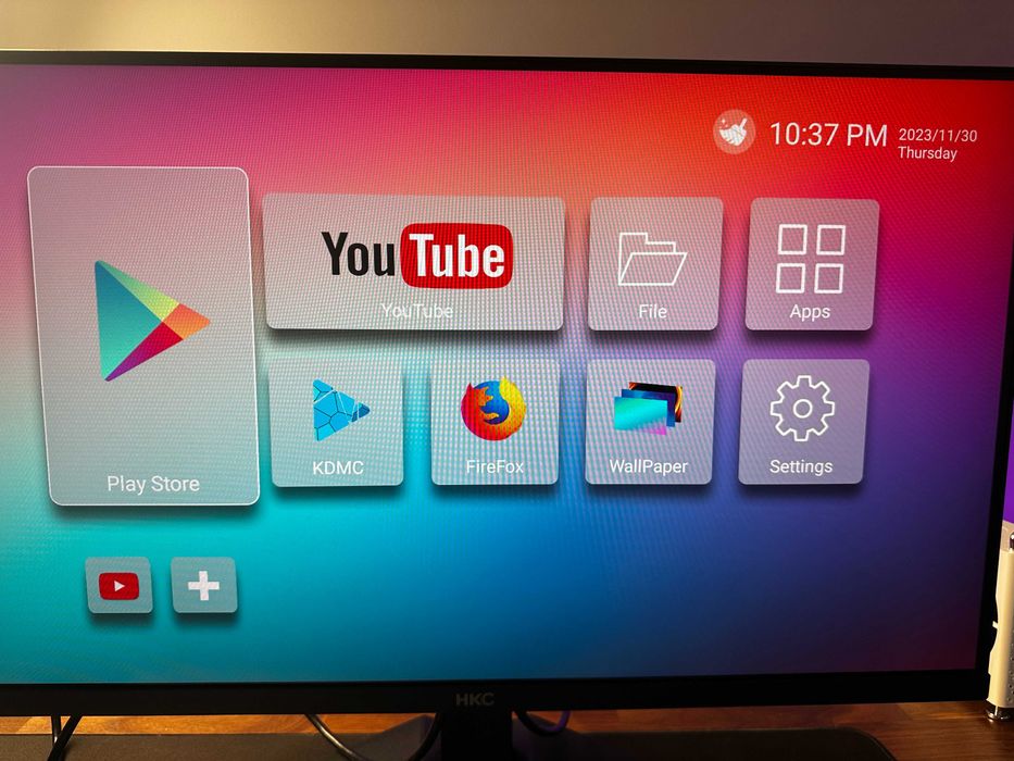 Box Android 4K X5 Pro Premium | 4GB+128GB | Corpo Alumínio | Air Mouse