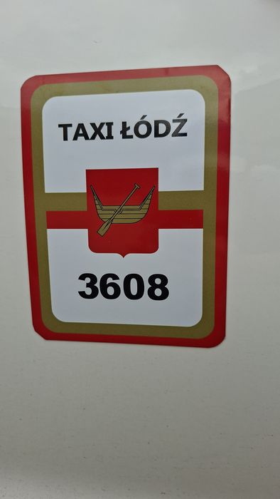 Łódki taxi Łódź na magnesie
