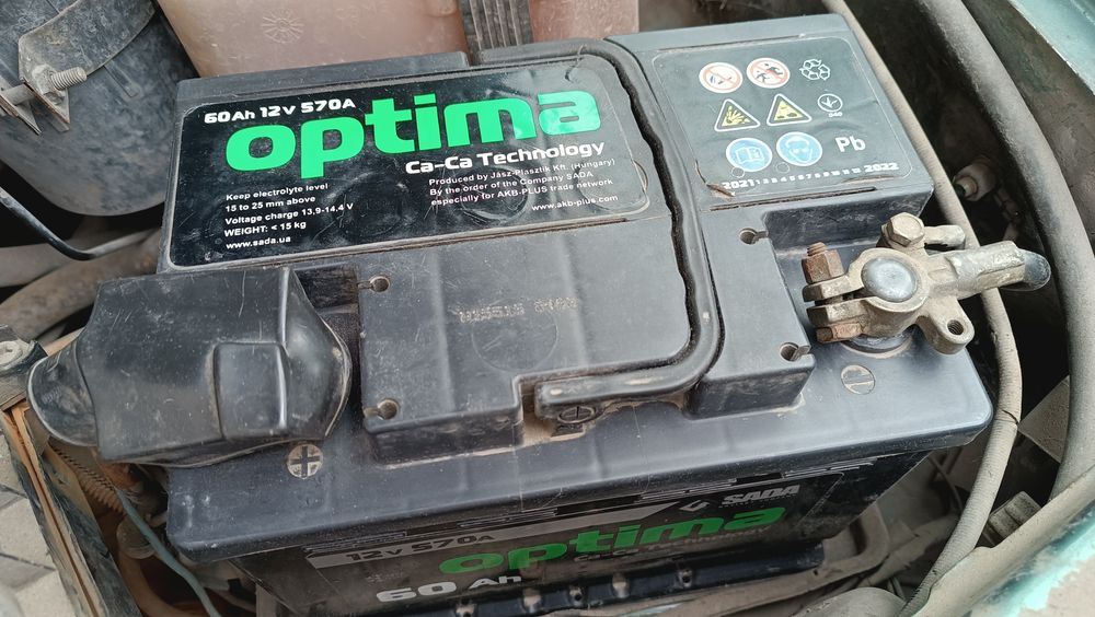 Аккумулятор Optima 12V60Ah 570A