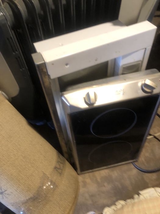 Fogao eletrico com dois discis