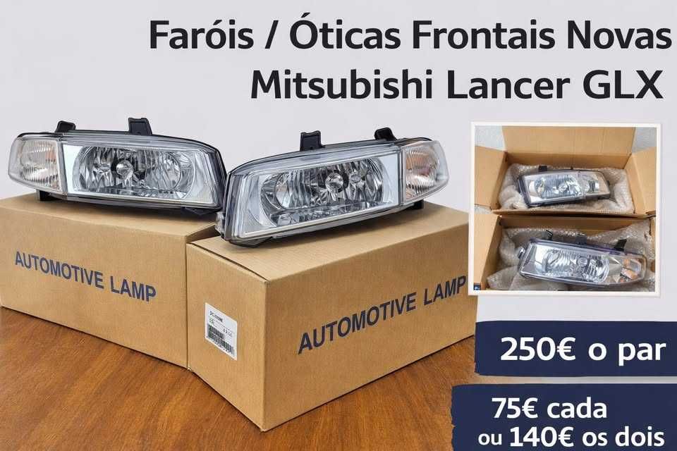 Óticas Frontais Novas Mitsubishi Lancer GLX