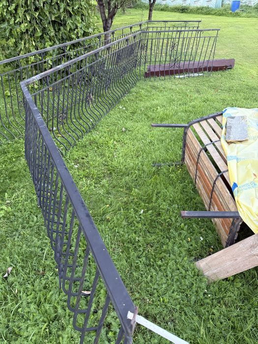 Balustrady balkonowe z demontażu