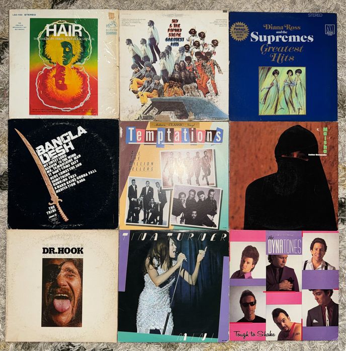 Вінілові платівки USA