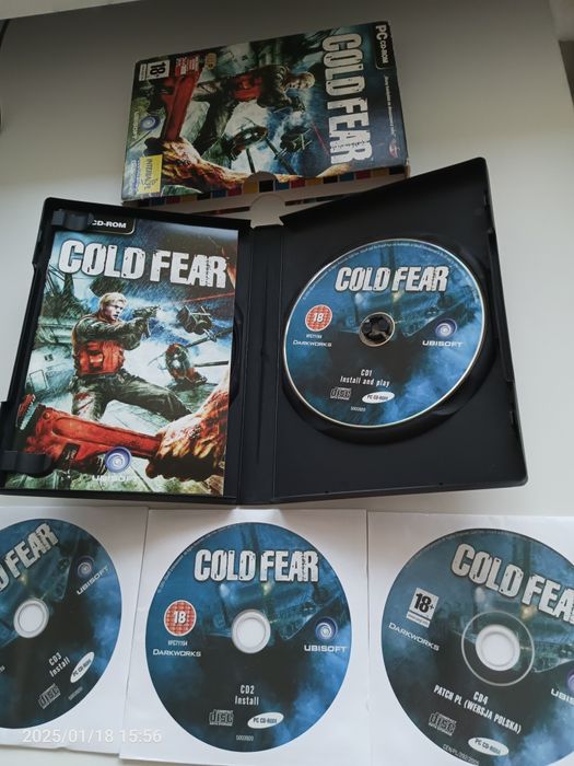 Gra na PC Cold Fear (cztery płyty CD)