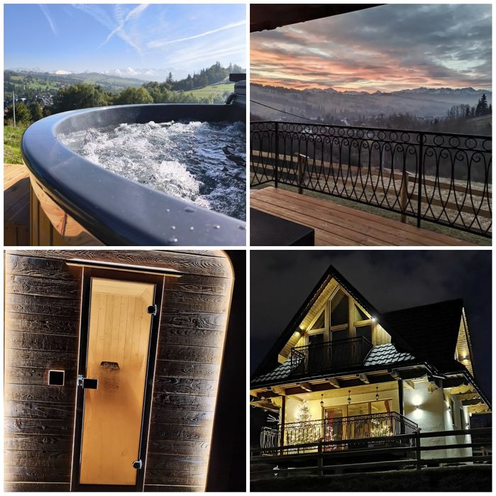 Domek z jacuzzi,widok, bez sąsiadów, majówka, Boże Ciało