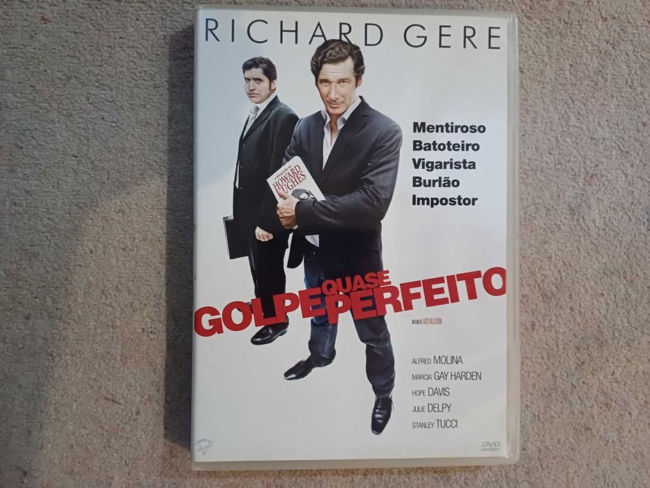 DVD Golpe quase perfeito, c Richard Gere, Alfred Molina, David A Baker