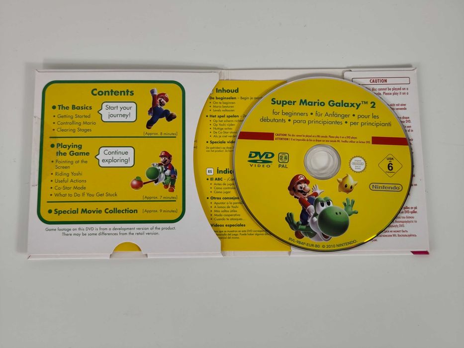 Super Mario Galaxy 2 + DVD - Nintendo Wii