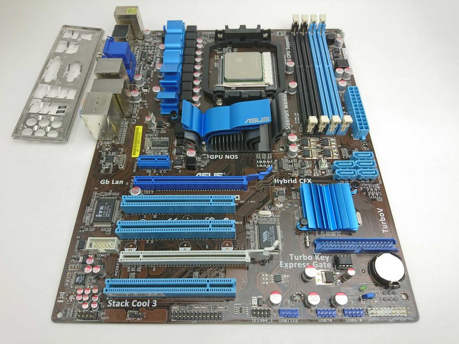 Комплект ASUS M4A785TD-V EVO (HDMI,8+2фаз)+Phenom II X4 955(4ядра),AM3