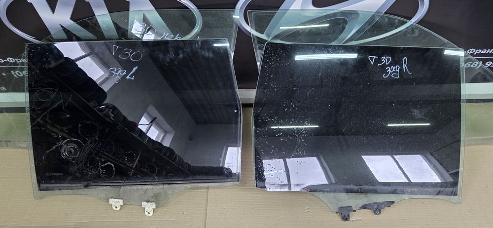 Скло бокове дверей стекло Nissan X Trail T30 Х Трейл 2001-07 розборка