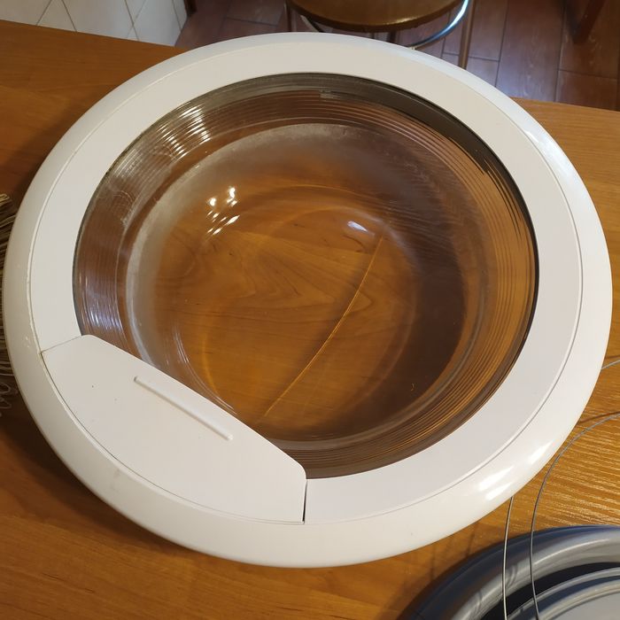 Uszczelka fartuch pralki Whirlpool + drzwiczki + 2 sprężyny