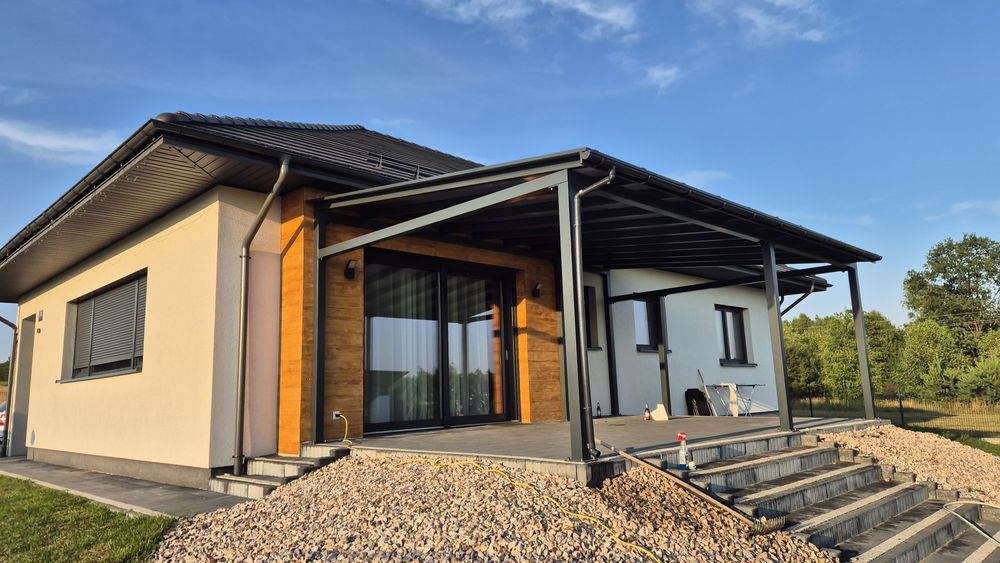 zadaszenie tarasu  pergola