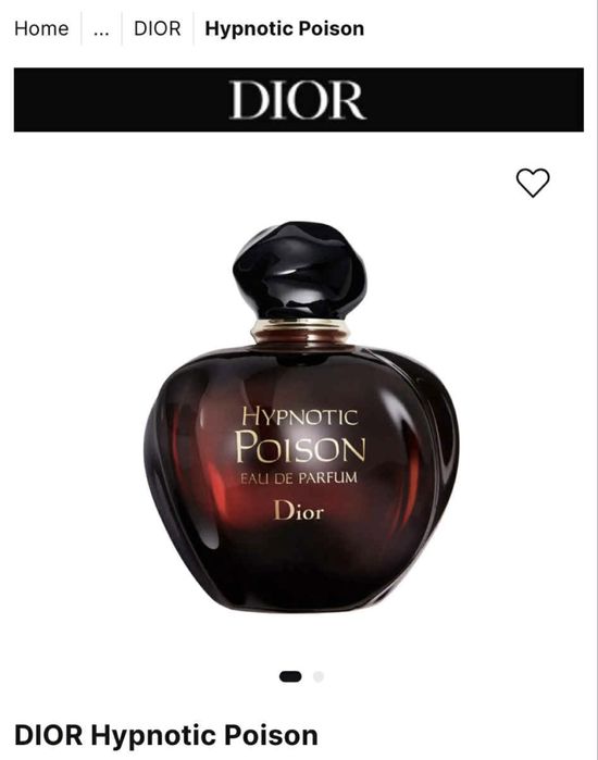 Туалетна вода DIOR Hypnotic Poison