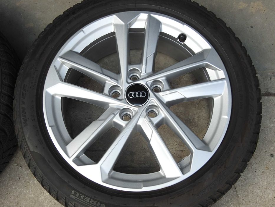 4xAlufelgi 17'' AUDI 6,5J 5x112 et43 4Y0  2021 rok Stan BDB+