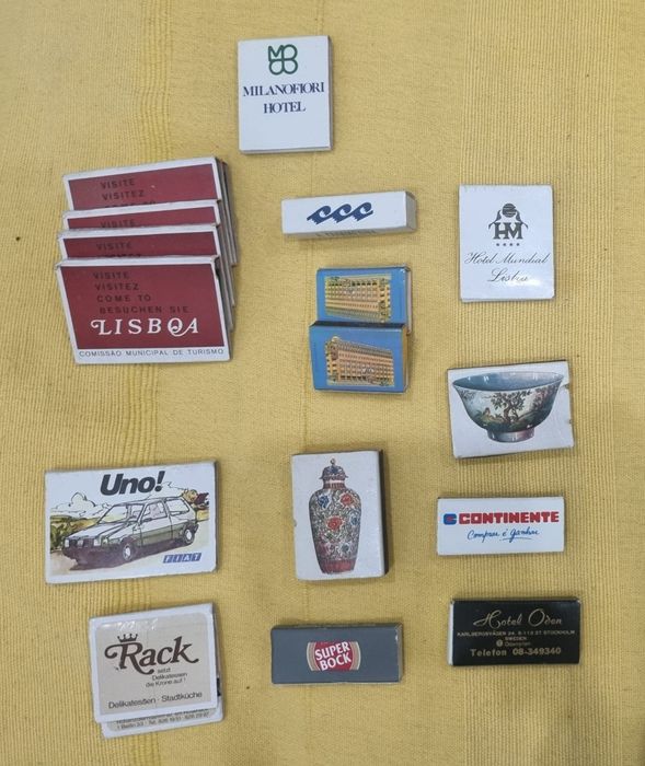 Caixas de Fosfuros para Coleção