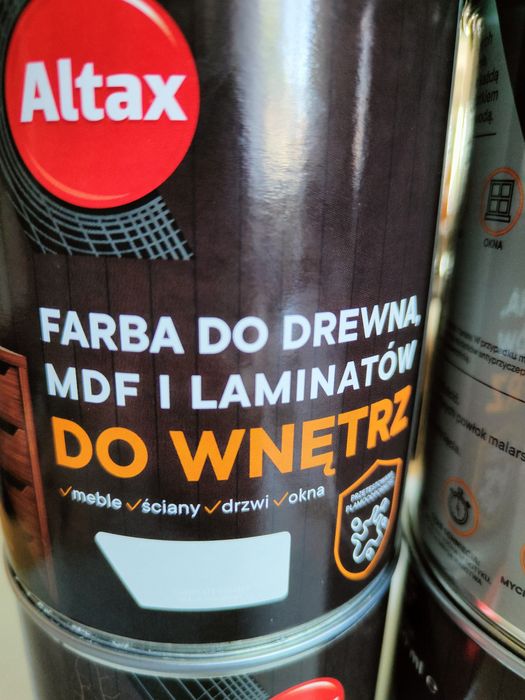 Farba do drewna MDF i laminatów