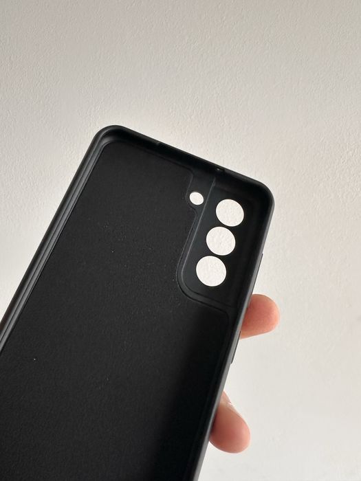 Etui Silicon czarne do SAMSUNG GALAXY S21 FE