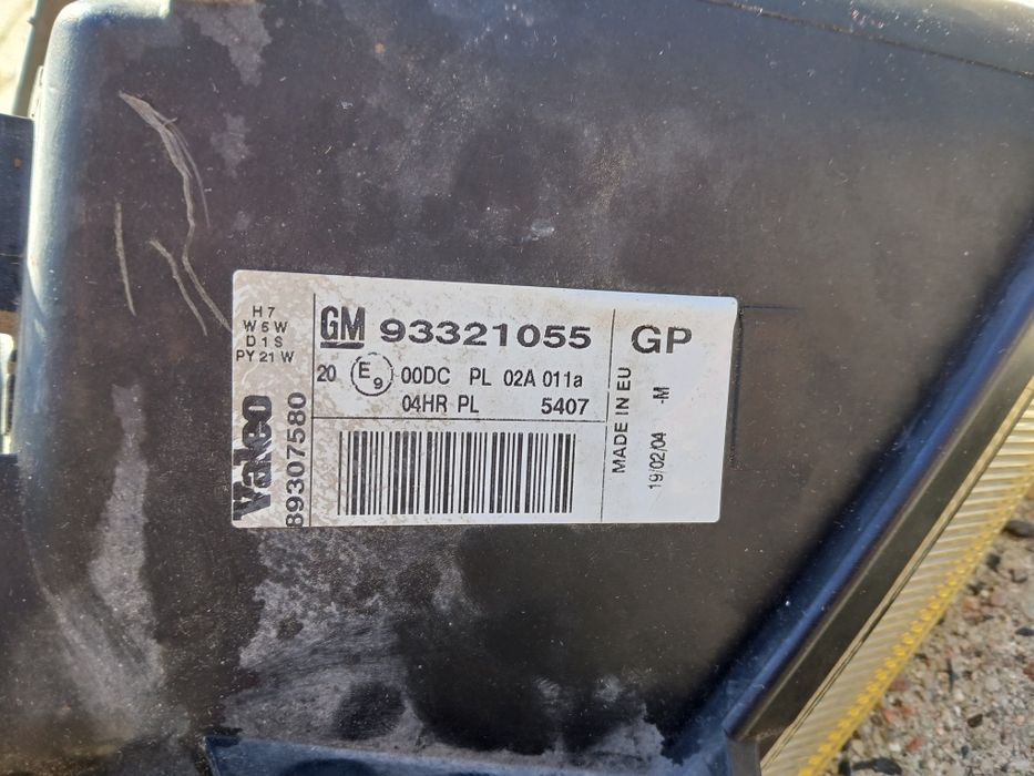 Lampa przód prawa lewa Opel Meriva A XENON EUROPA Kompletna Oryginalna