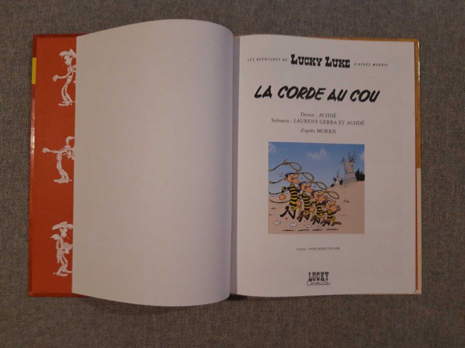 BD Lucky Luke "La corde au cou"