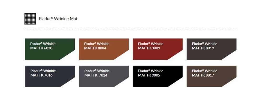 BLACHOTRAPEZ blachodachówka 2 modułowa TREND MAT TK ral 7016