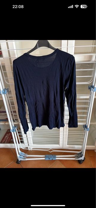 Long sleeve azul marinho