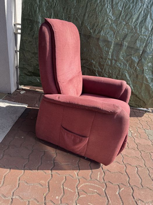 Fotel rozkladany- transport