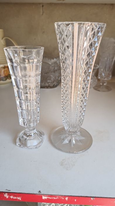 Wazony szklane  zestaw