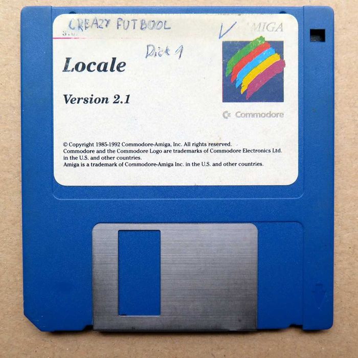 #24lis1703 -- Amiga Workbench 2.1 dyskietka Locale