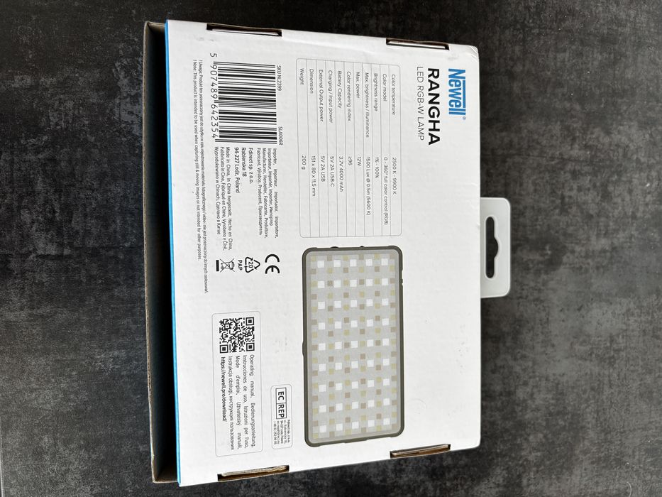 Newell Rangha LED RGB-W Lampa x2