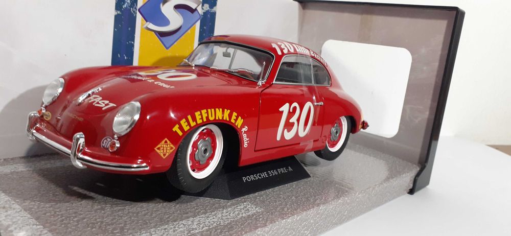 1/18 Porsche 356A #130 James Dean Tribute 1953 - Solido
