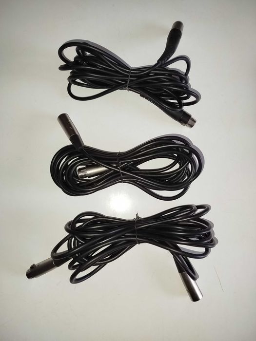 Cabos Audio - XLR - 5m - Novos
