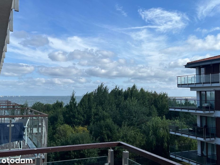 Komfortowy apartament z widokiem na morze + miejsce garaż podziemny