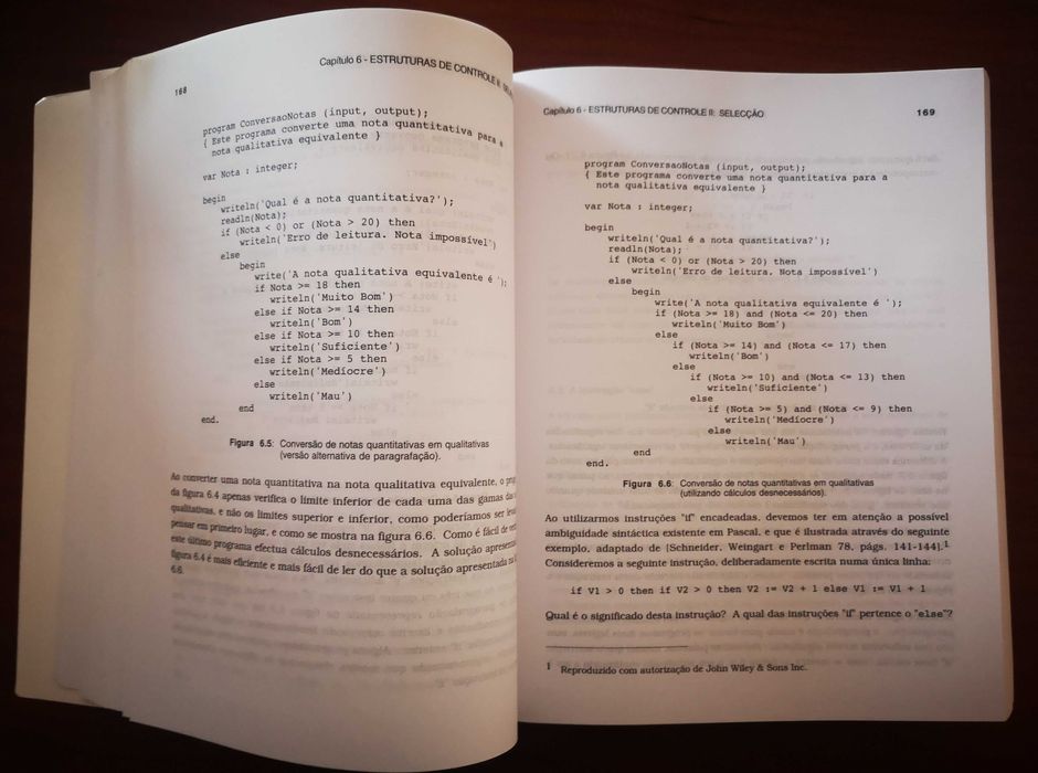 "Introdução à Programação Usando o Pascal" de J. Pavão Martins