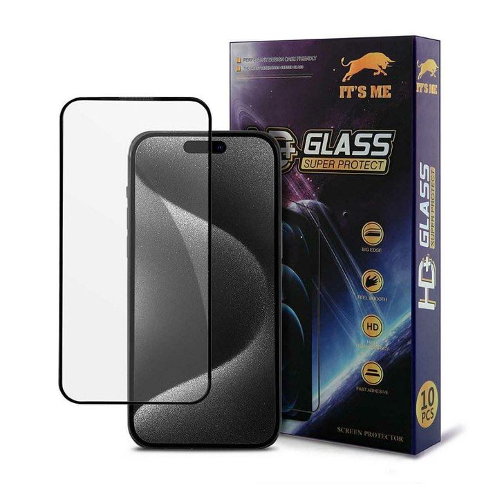 Szkło hartowane HD+ do Apple iPhone 15 PRO MAX