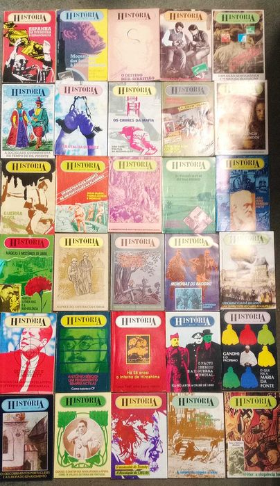 Lote de Revistas História