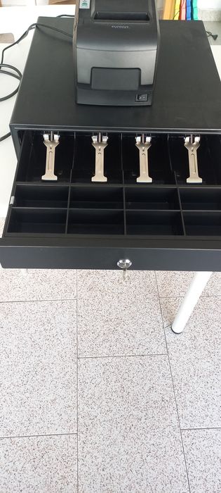 Gaveta POS com abertura automatica e Impressora POS
