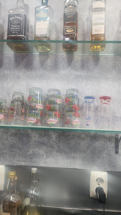 11 parteleiras de vidro