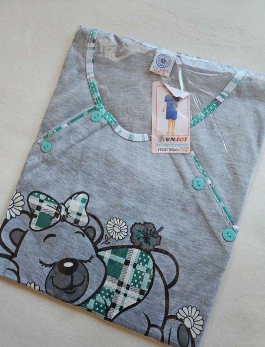 Koszula ciążowa M 38 do szpitala porodu karmienia odpinana rozpinana