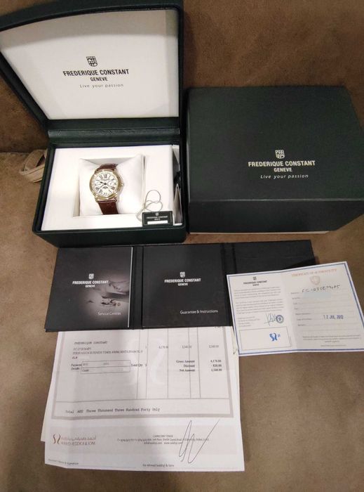 Наручний годинник Швейцарские часы наручные Frederique Constant