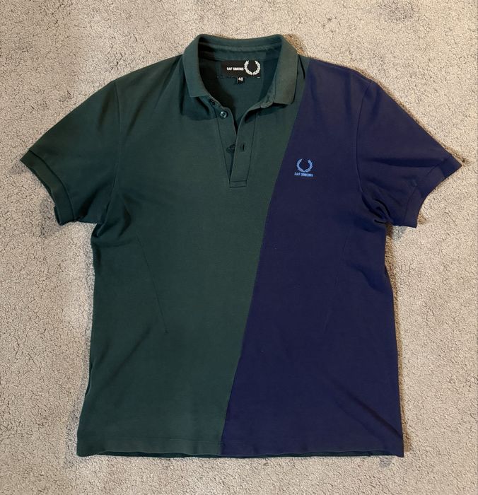 поло футболка RAF Simons Fred Perry