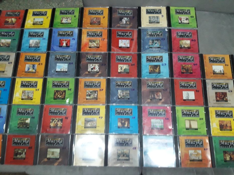 Kolekcja 71 płyt CD muzyka Mistrzów