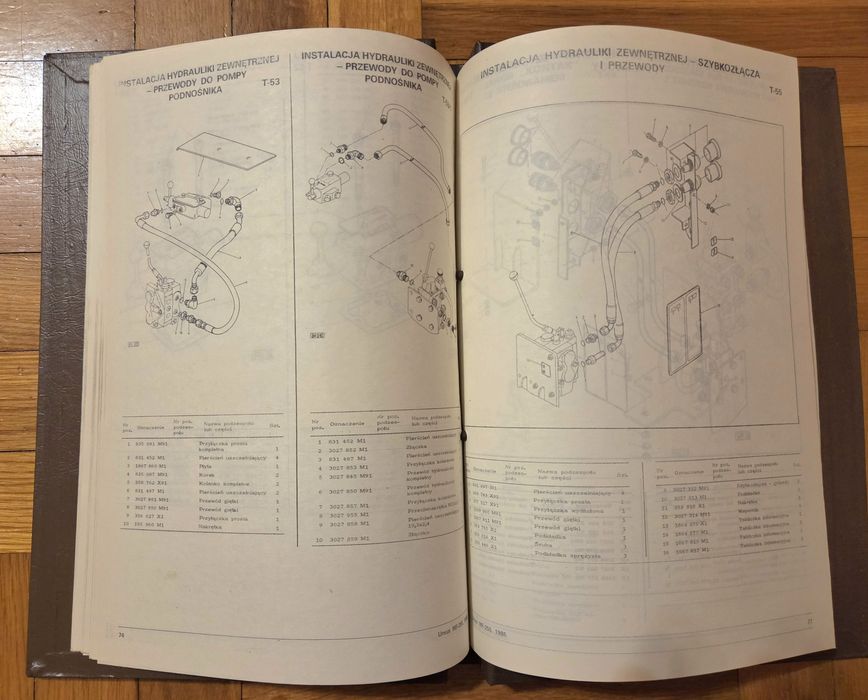 Ursus MF 255 Katalog części zamiennych