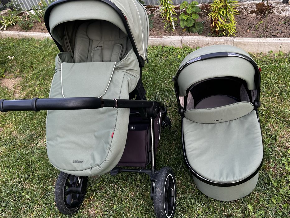 Продам дитячу коляску 2в1 Carello Ultimo Black Chrome Edition
