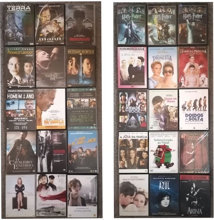 LOTE 215 DVD's Originais (LOTE 49)